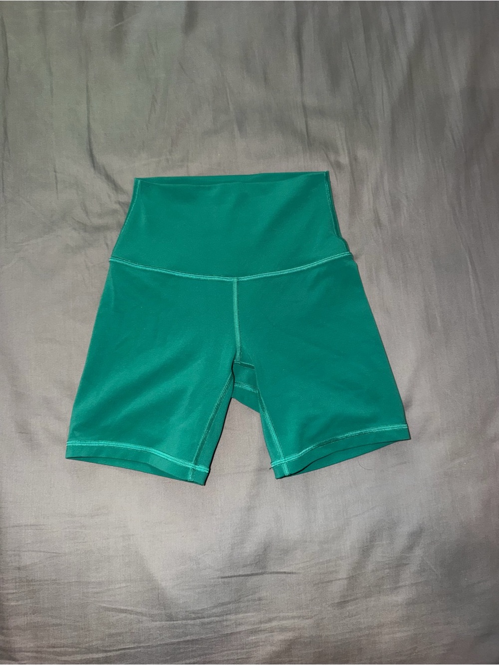 lululemon athletica Teal High-Rise Athletic Shorts